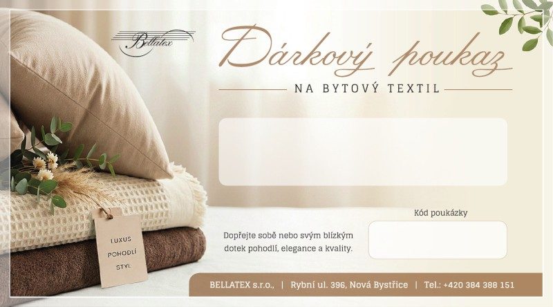 Produkt Dárkový poukaz Obrázek
