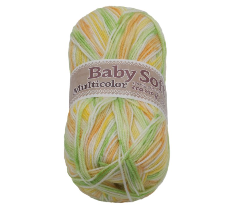 Produkt Příze BABY SOFT multicolor Obrázek