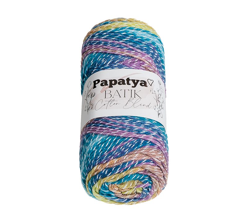 Produkt Příze PAPATYA COTTON BLEND batik Obrázek