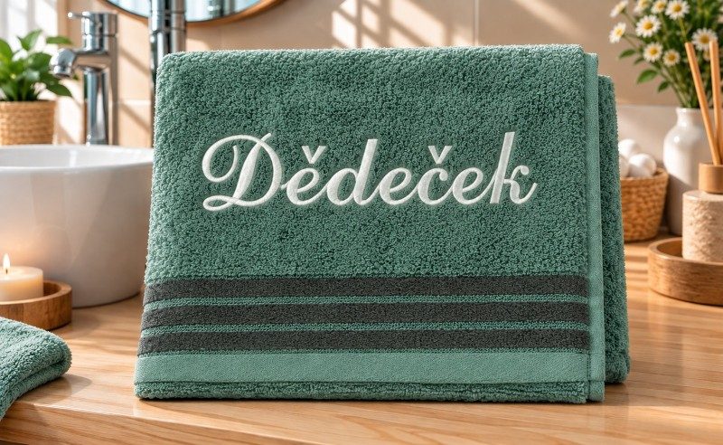 Produkt Froté ručník kolekce Léga s výšivkou Dědeček Obrázek
