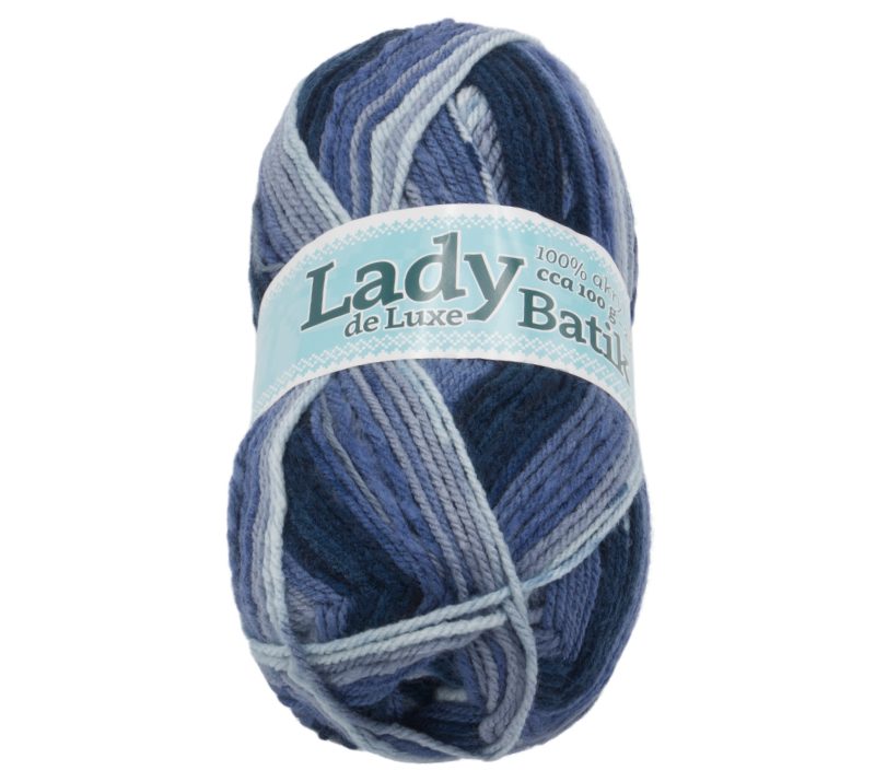 Příze LADY de Luxe BATIK
