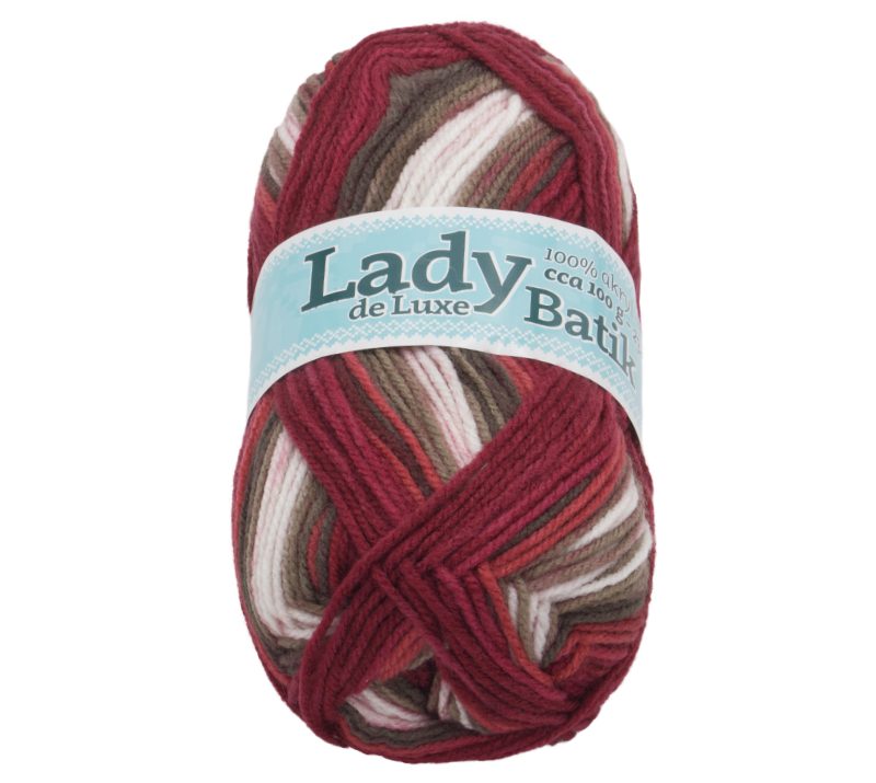 Příze LADY de Luxe BATIK