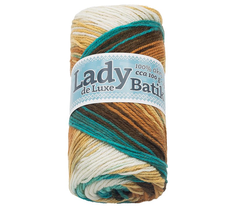 Příze LADY de Luxe BATIK