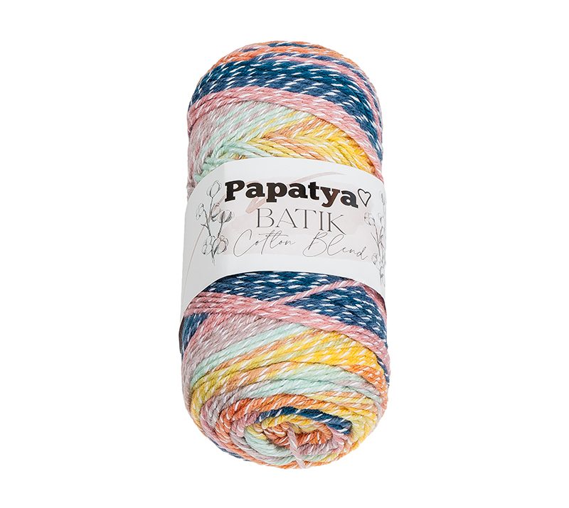 Příze PAPATYA COTTON BLEND batik