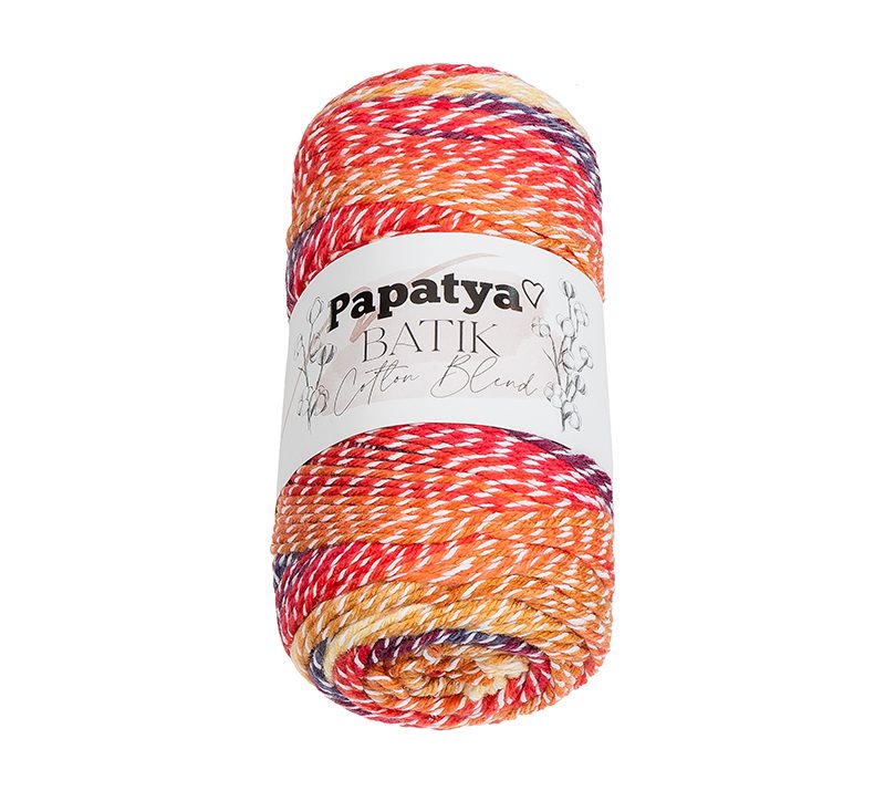 Příze PAPATYA COTTON BLEND batik