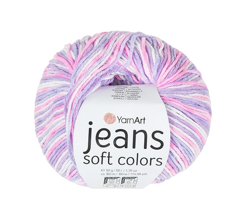 Příze JEANS Soft Colors