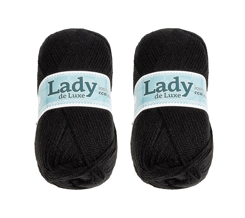 SET 2ks - Příze LADY DE LUXE
