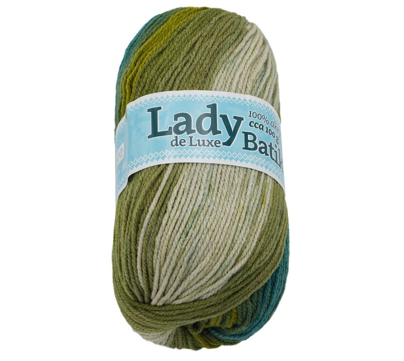 Příze LADY de Luxe BATIK