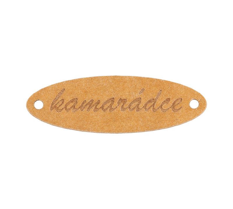 Nášivka "KAMARÁDCE" papírová - sada 6 ks.