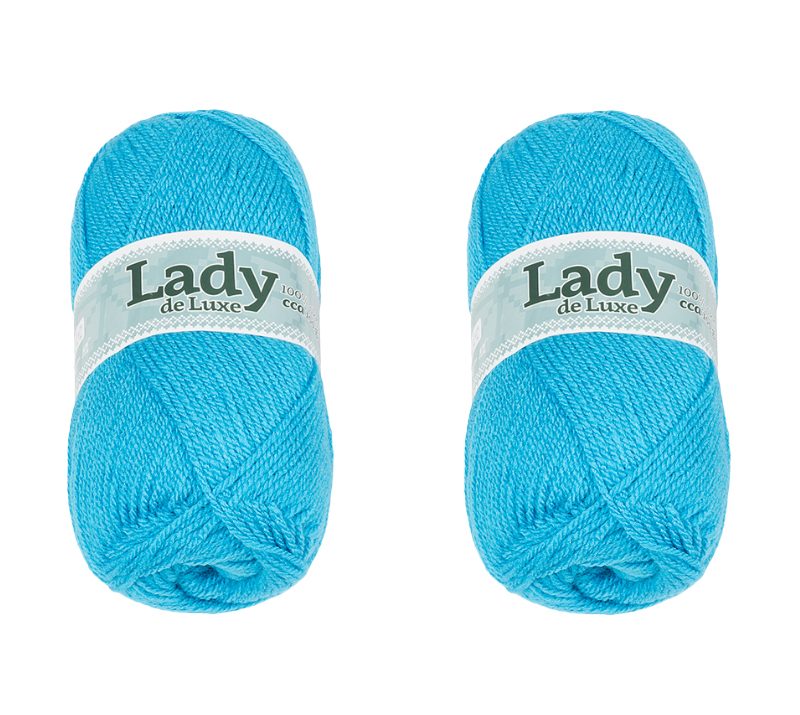 SET 2ks - Příze LADY DE LUXE