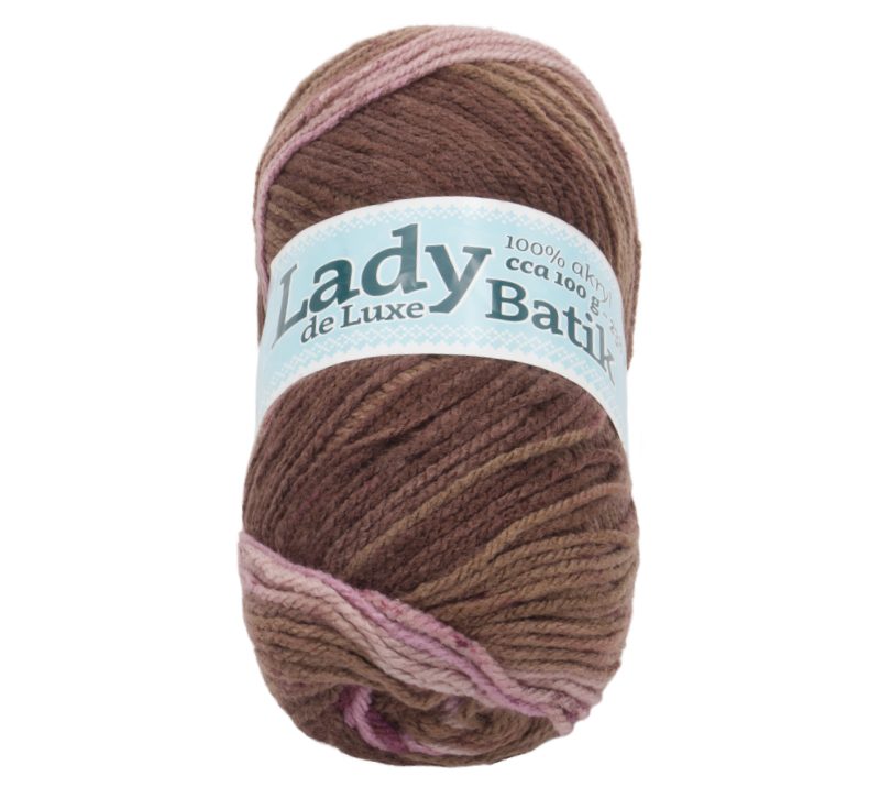 Příze LADY de Luxe BATIK