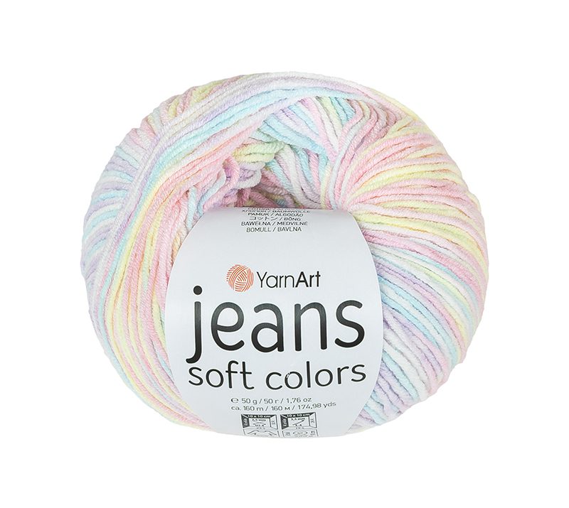 Příze JEANS Soft Colors