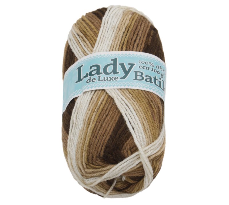 Příze LADY de Luxe BATIK