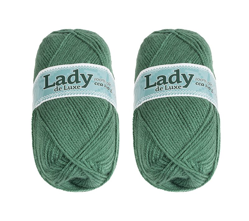 SET 2ks - Příze LADY DE LUXE
