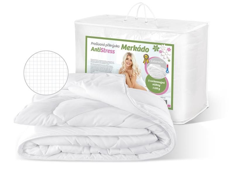 Přikrývka Merkado AntiStress, celoroční, 140x220, prodloužená , 935g