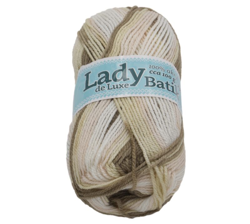 Příze LADY de Luxe BATIK