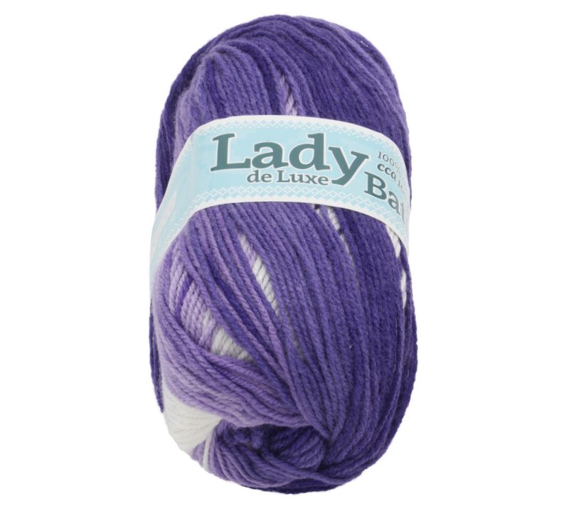 Příze LADY de Luxe BATIK