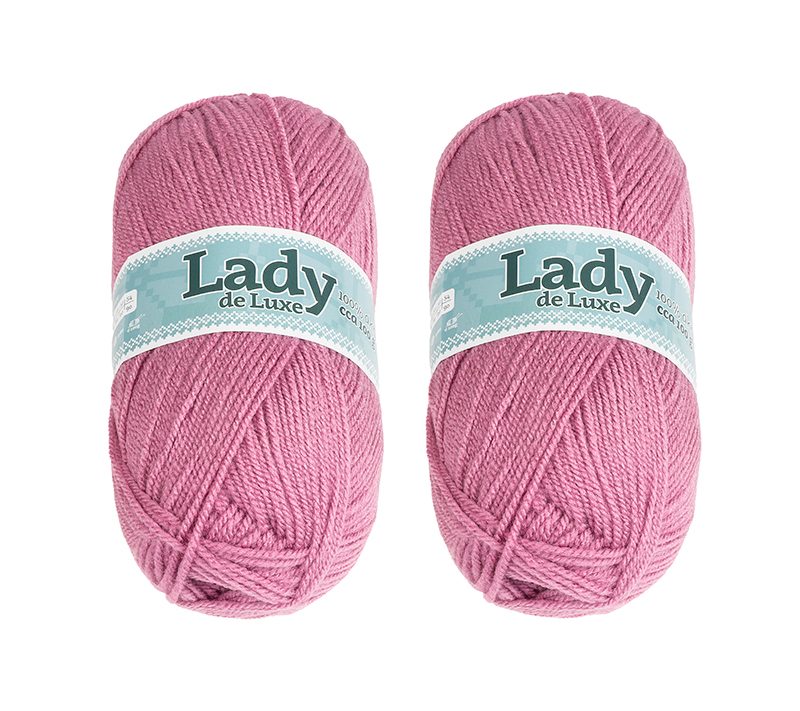 SET 2ks - Příze LADY DE LUXE