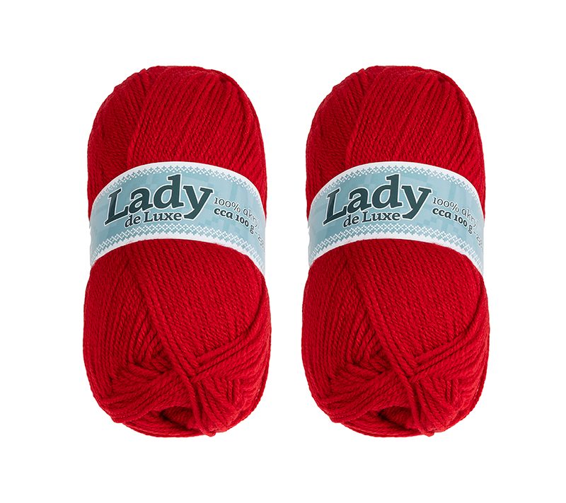 SET 2ks - Příze LADY DE LUXE