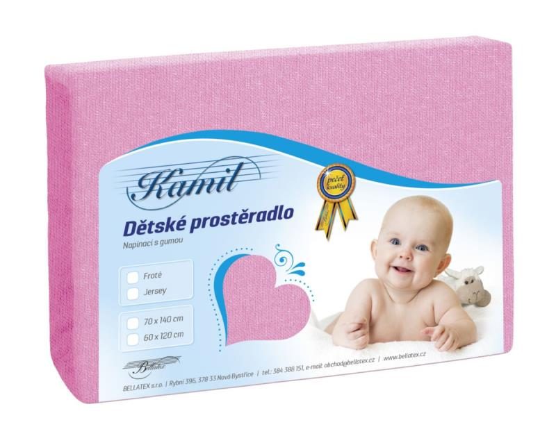 Dětské JERSEY prostěradlo