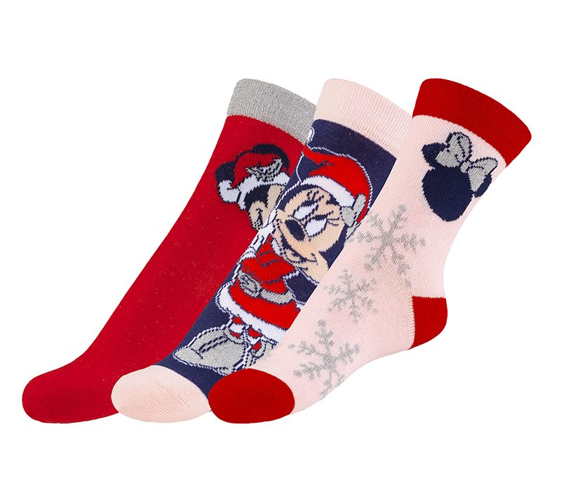 Ponožky dětské Minnie 2 - sada 3 páry