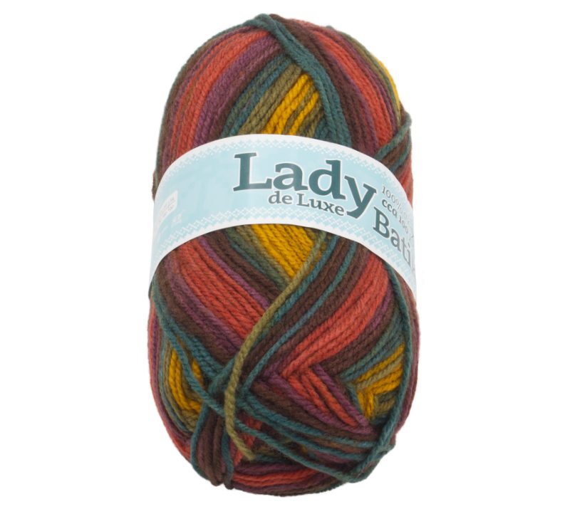 Příze LADY de Luxe BATIK