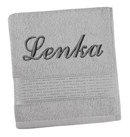 Froté osuška proužek s výšivkou jména