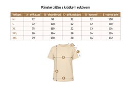 Triko pánské krátký rukáv