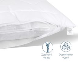 Polštář dětský s proševem Kamilka LUX