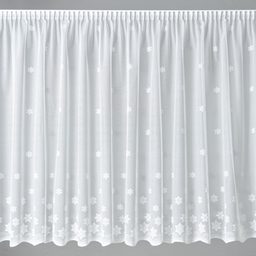 Záclona kusová draperie (kafe díry)