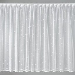 Záclona kusová draperie (kafe díry)