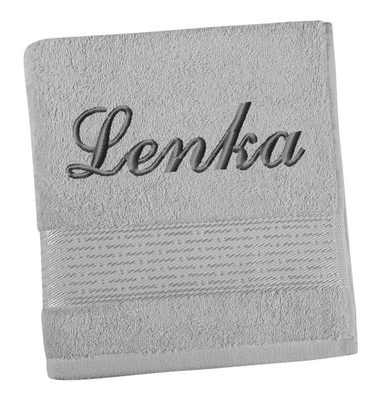 Froté osuška proužek s výšivkou jména