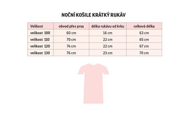 Šaty krátký rukáv