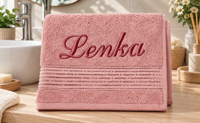 Produkt Froté osuška proužek s výšivkou jména Obrázek
